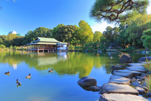 清澄白河の名所「清澄庭園」