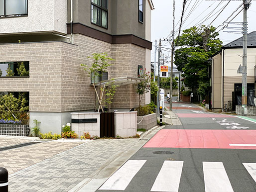 西船橋には自然が多い閑静な住宅地もあります