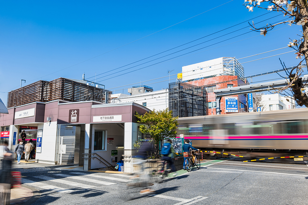 世田谷区の西北端、千歳烏山